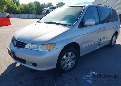 2004 Honda Odyssey Ex from USA, damaged, VIN 5FNRL18634B104289